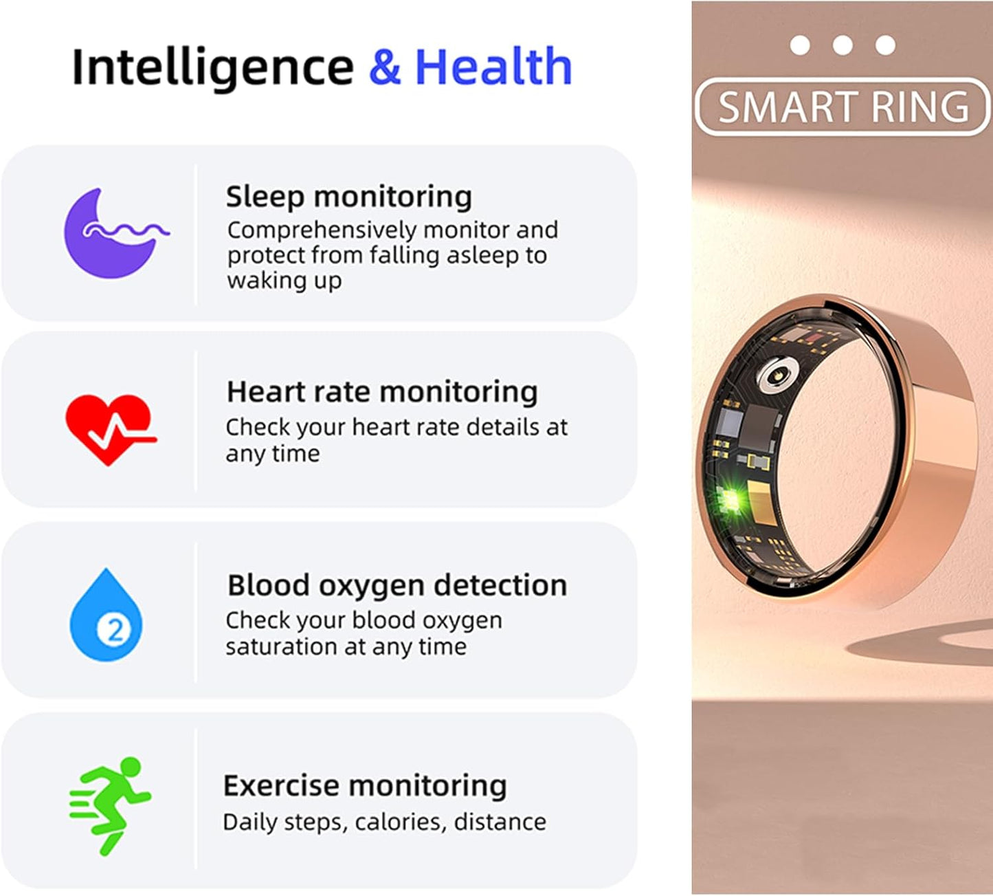 AuraLoop™ - Intelligent HealthTracking Ring