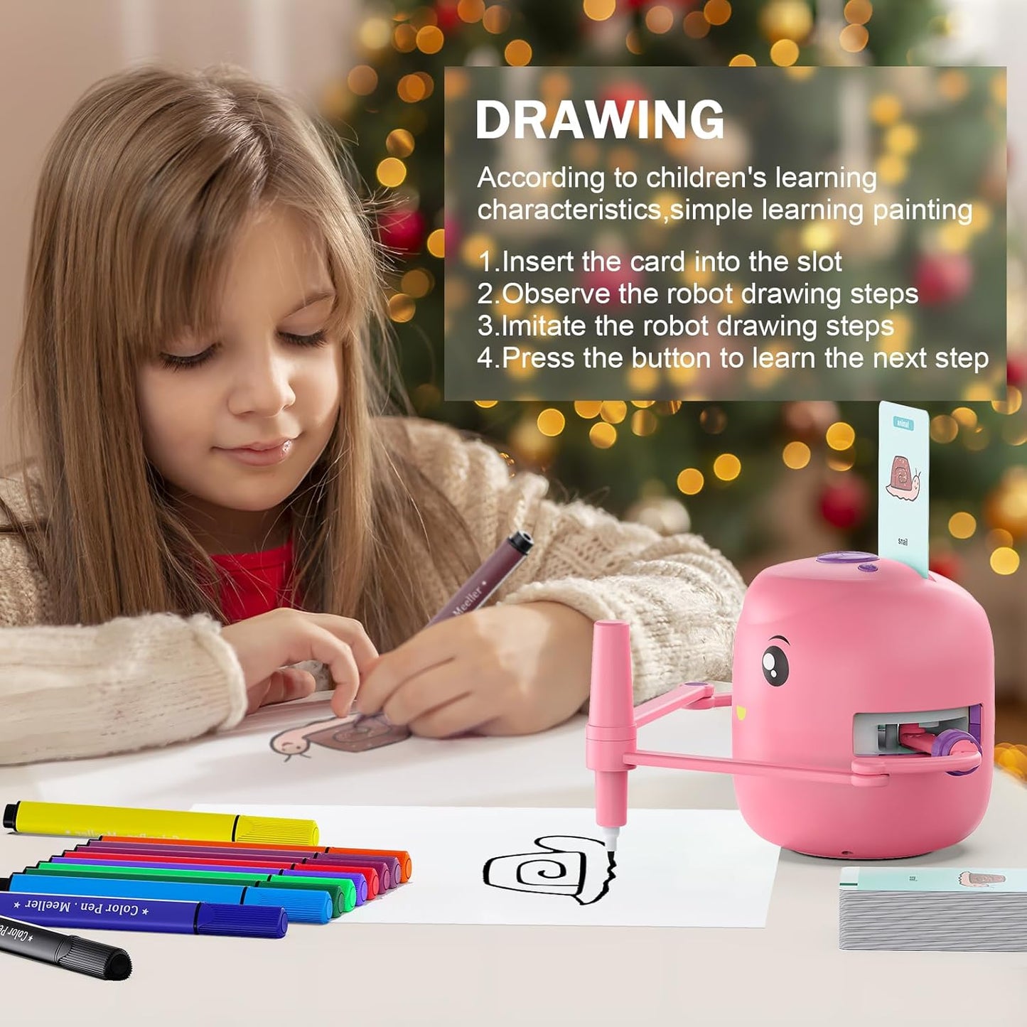 SketchBuddy™ - Montessori Smart Drawing Robot