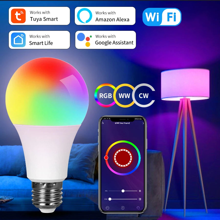 LumiAura™ - Smart RGB LED Bulb