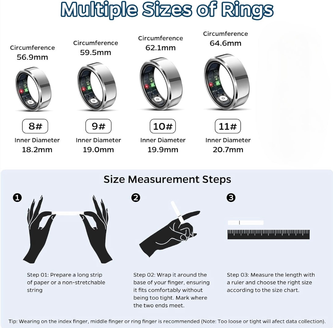 AuraLoop™ - Intelligent HealthTracking Ring